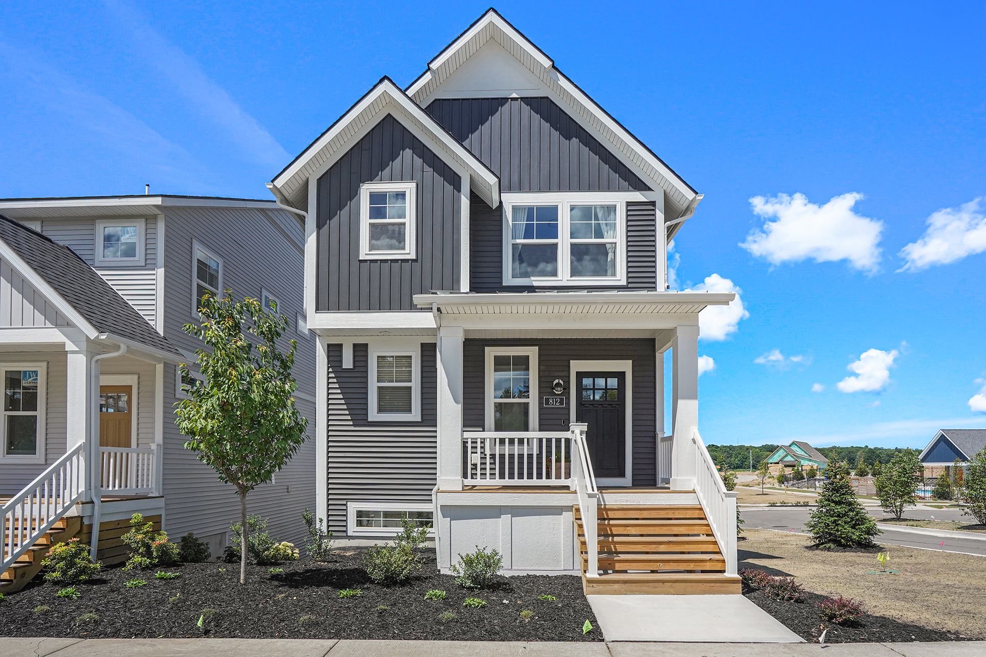 Eastbrook Homes - Manistee Home Plan - Exterior – TBDT00076 – 812 South Lake Street - Furnished