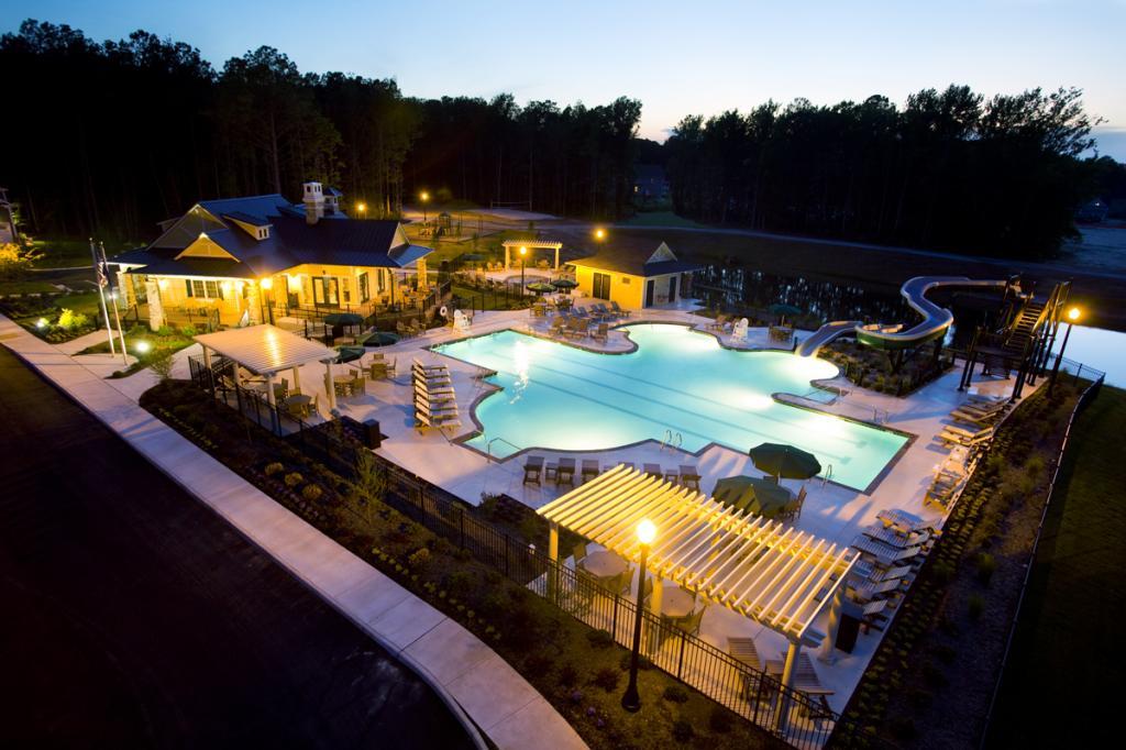 Residents' Club in the Evening