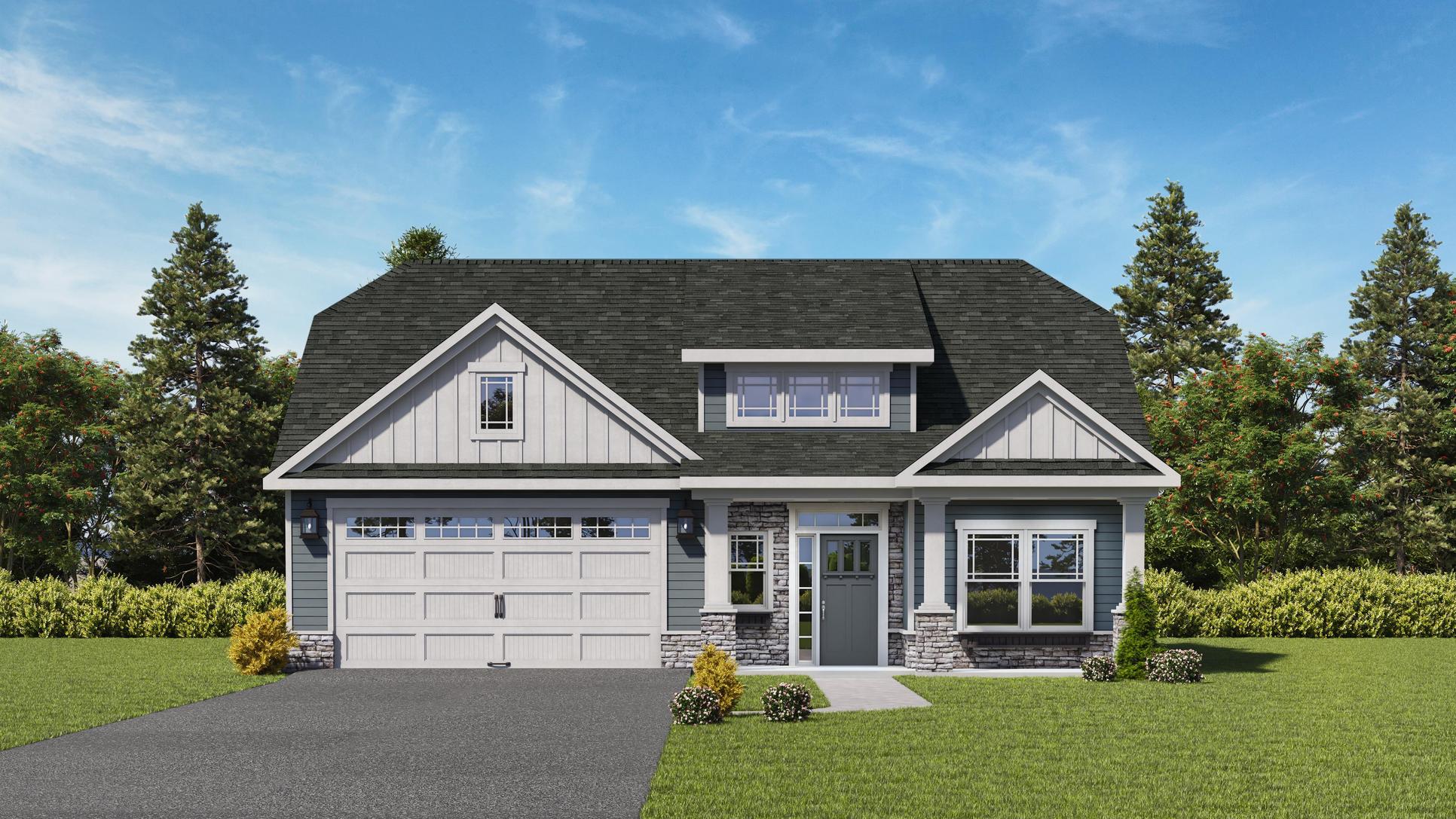 Exterior:* FOR ILLUSTRATIVE PURPOSES ONLY; MAY VARY FROM ACTUAL.