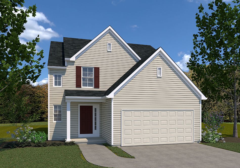Exterior:Jamestown American Elevation shown