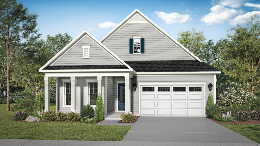 Elevation 1:Exterior Rendering of The Enthusiast – Elevation 1, Coming Soon to Parkside in Upper Marlboro by DRB Elevate