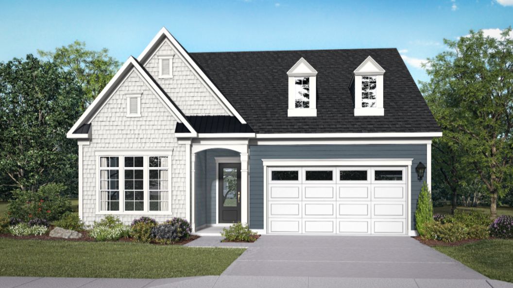 Elevation 3:Exterior Rendering of The Adventurer – Elevation 3, Coming Soon to Parkside in Upper Marlboro by DRB Elevate