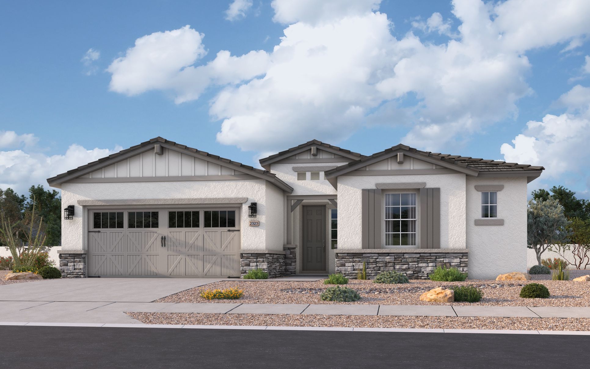 Exterior:Elevation A