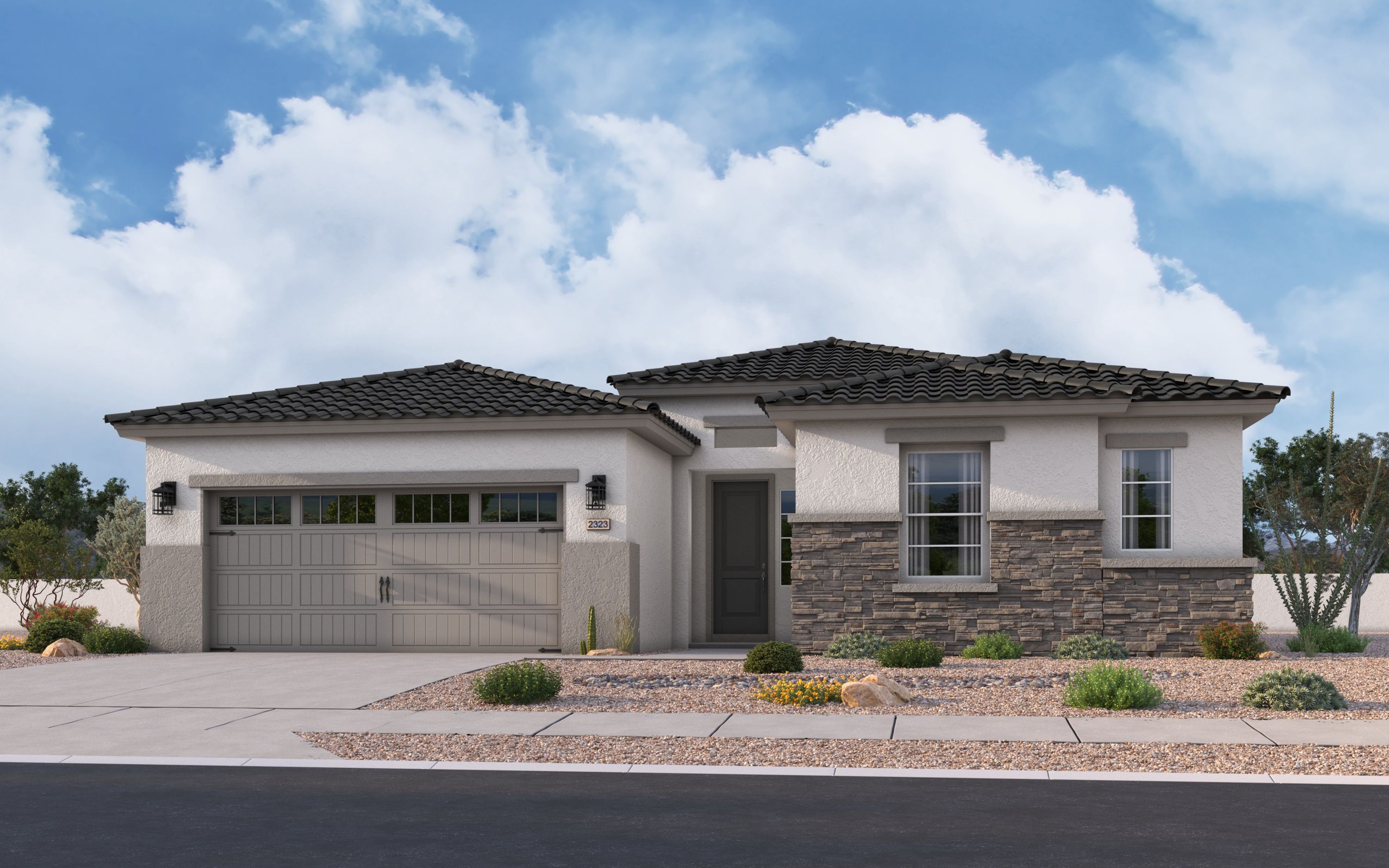 Exterior:Elevation B