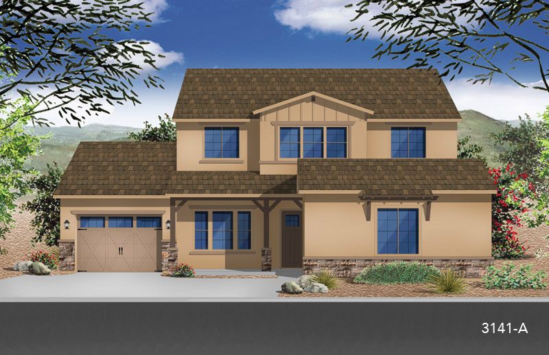 Exterior:Elevation A