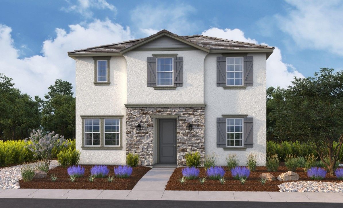 Exterior:Elevation B - Cottage