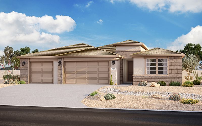 Exterior:Elevation A