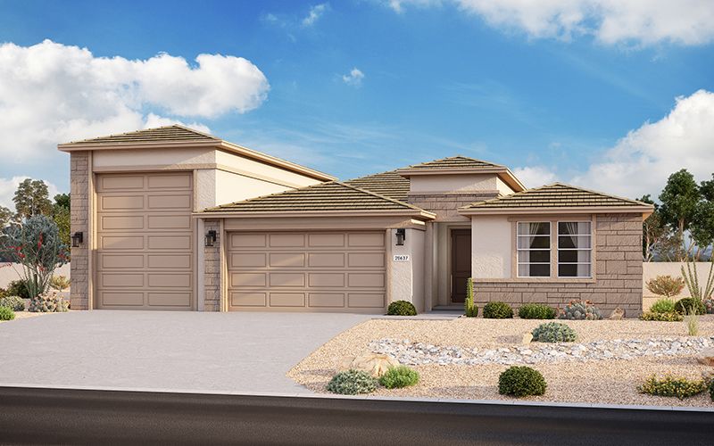 Exterior:Elevation A - RV