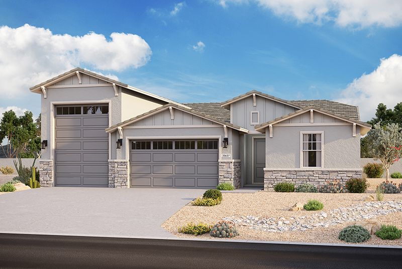 Exterior:Elevation B - RV