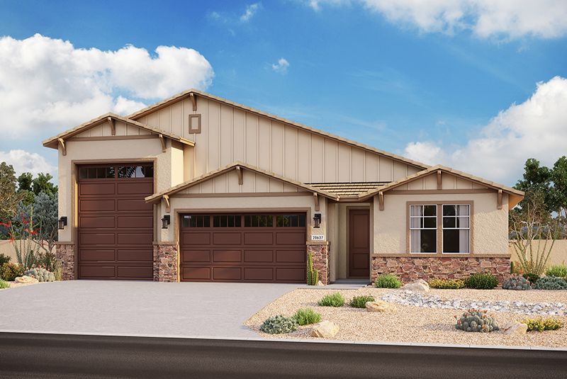 Exterior:Elevation B - RV