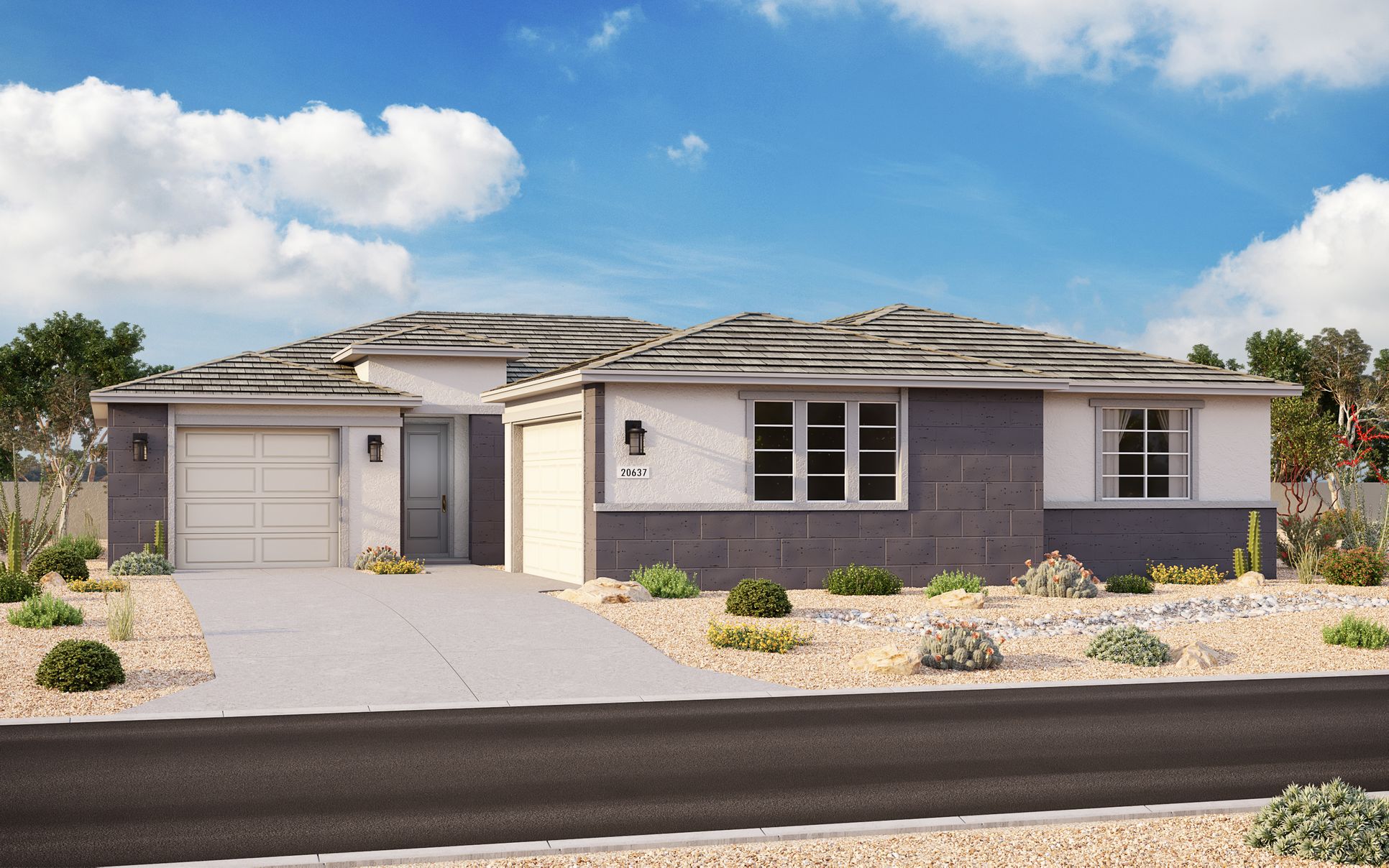 Exterior:Elevation A