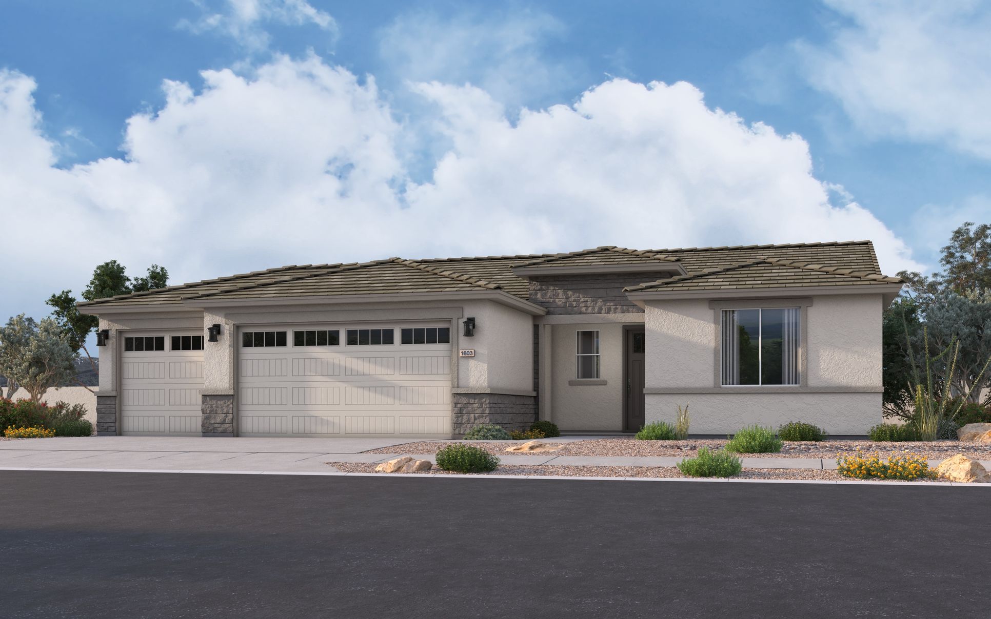 Exterior:Desert Foothill - Elevation B