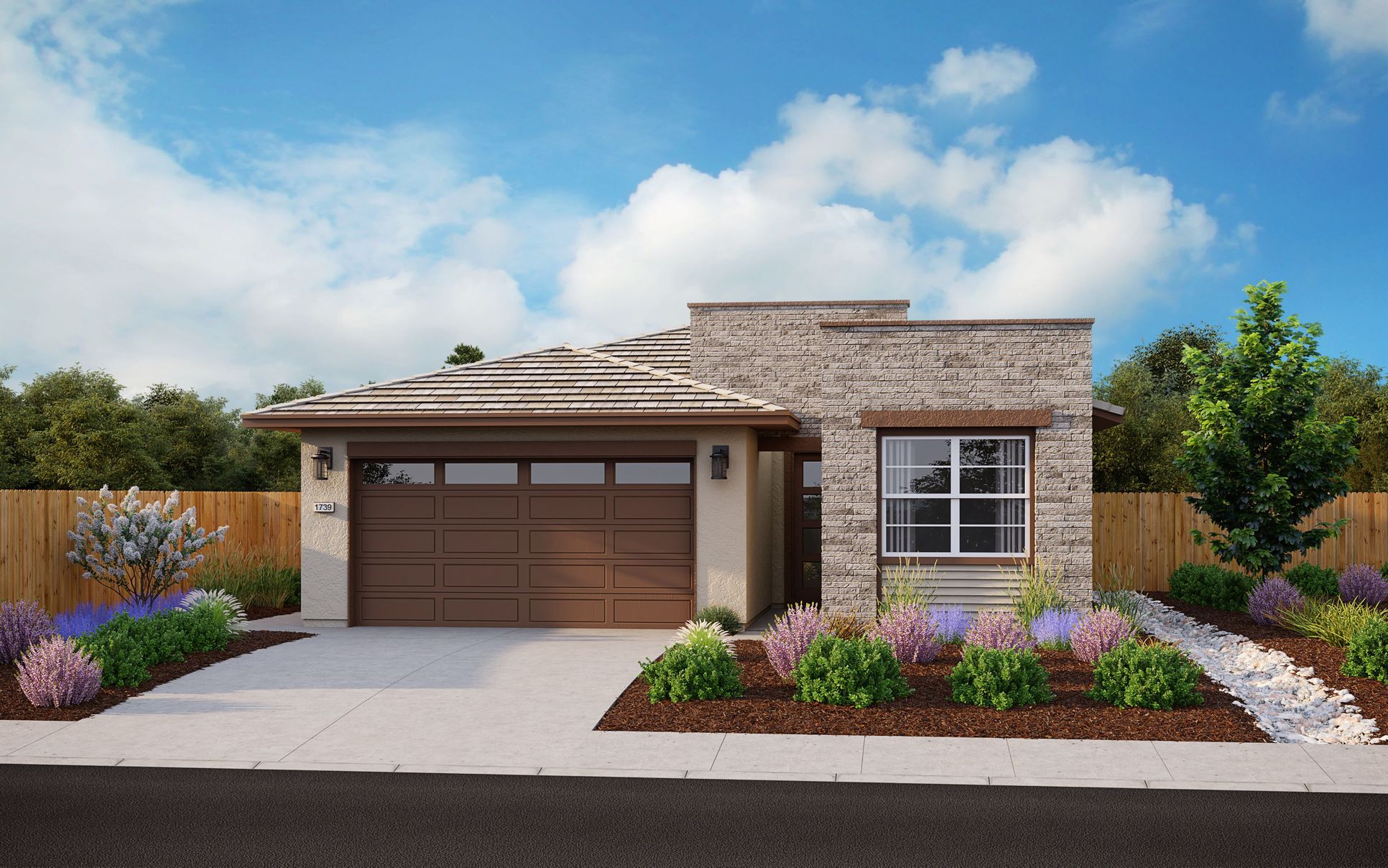 Exterior:Elevation E - Modern Prairie