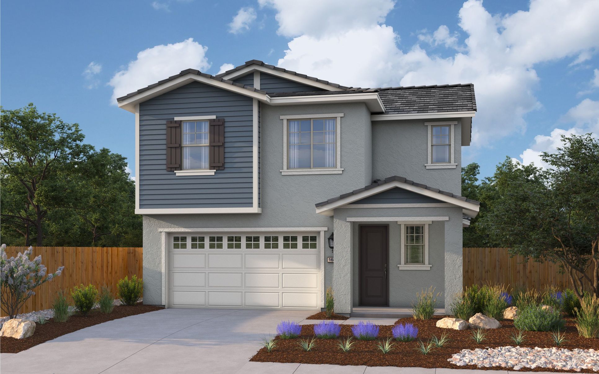 Exterior:Elevation A - Bungalow