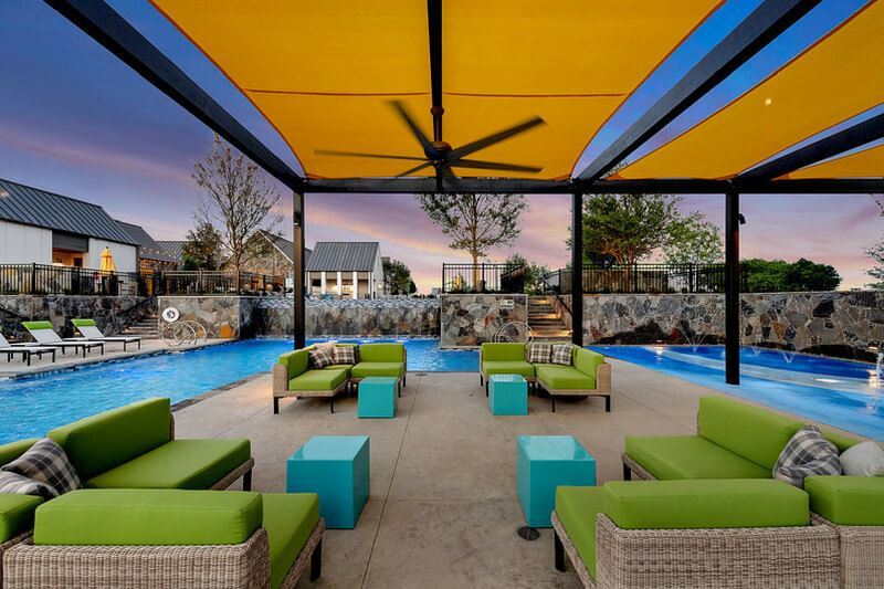 Cabana by the Pool:The Grove Frisco