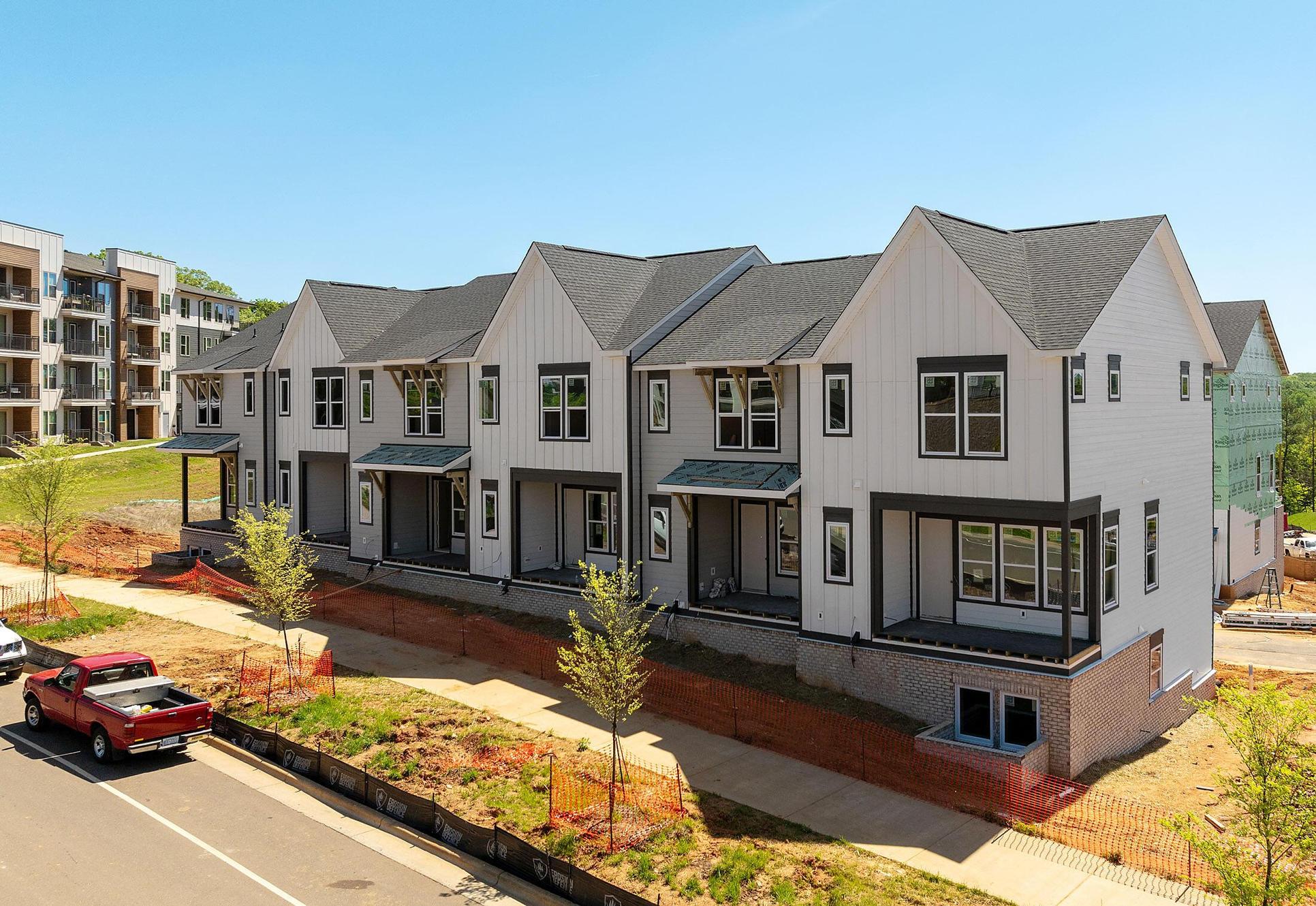 3-story townhomes open in June