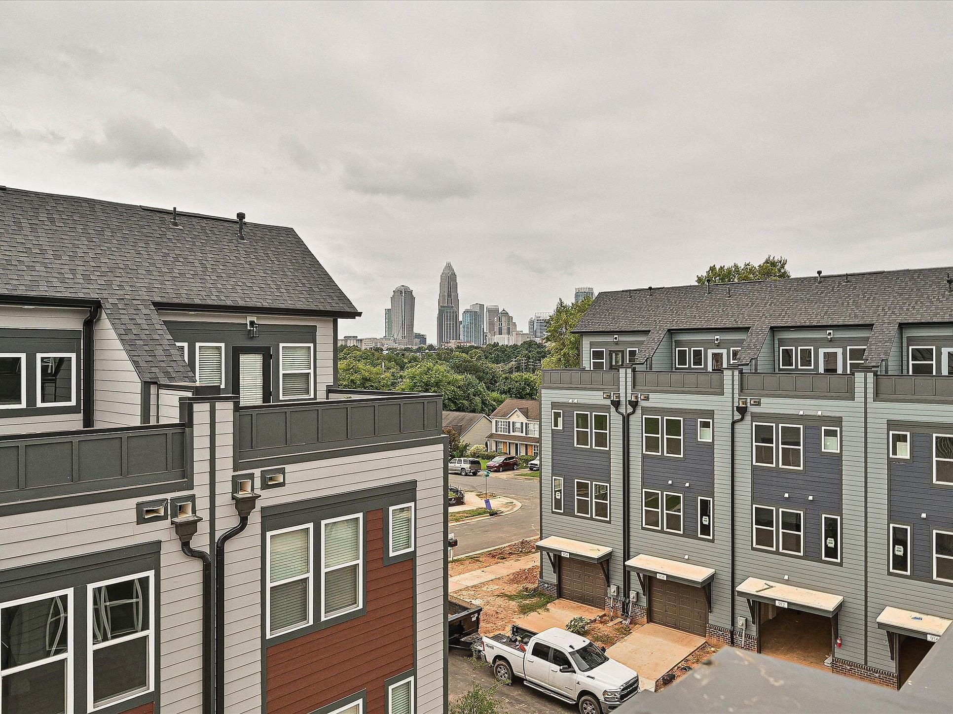 Exterior:Rooftop Terrace with Skyline Views
