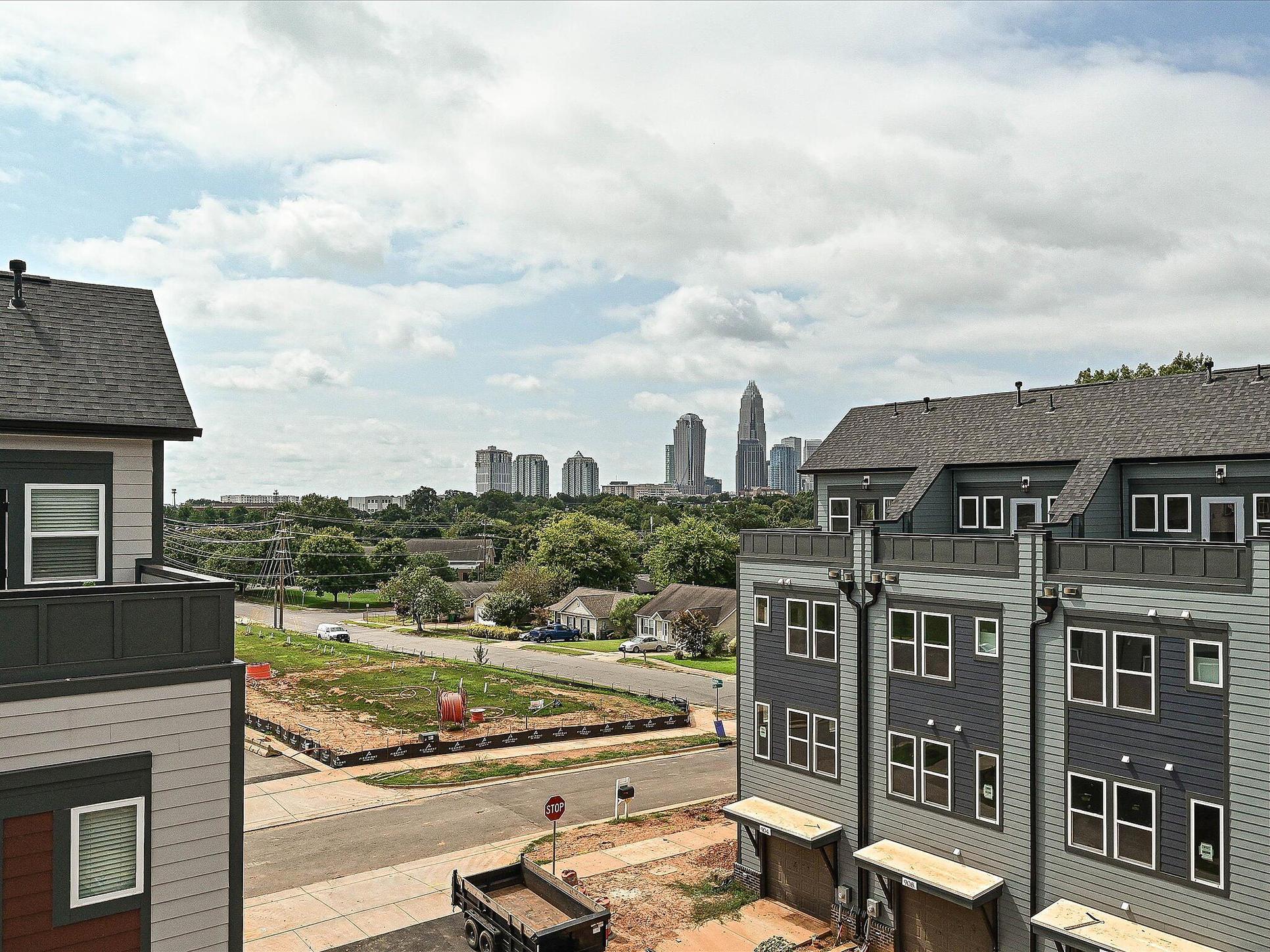 Exterior:Rooftop Terrace with Skyline Views