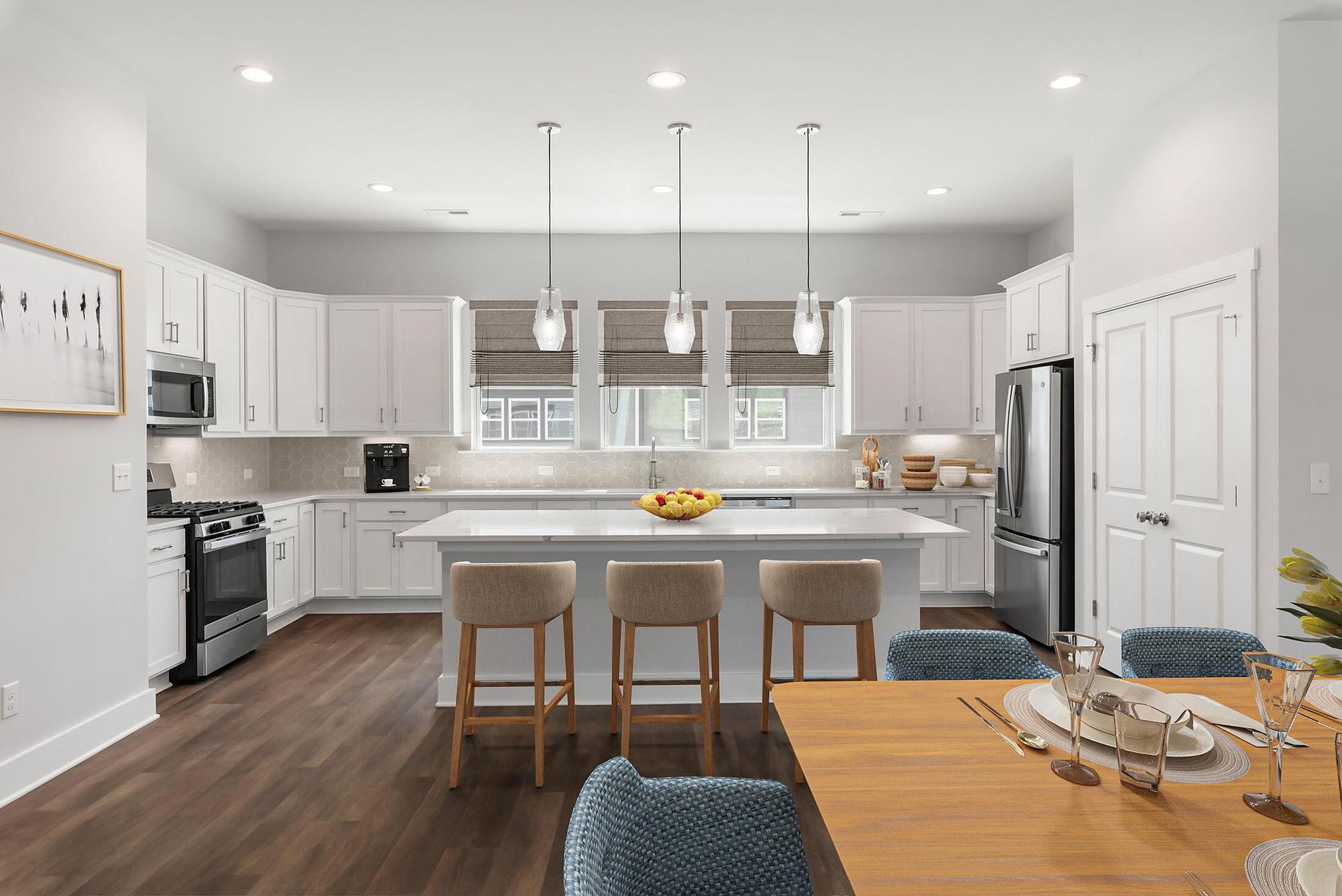 Exterior:Kitchen - Staged