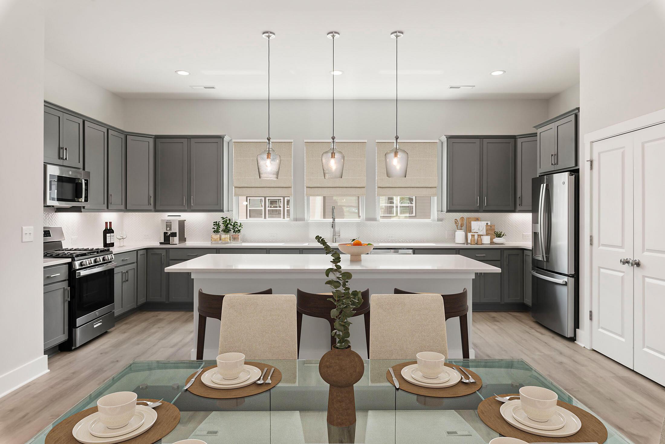 Exterior:Kitchen - Staged