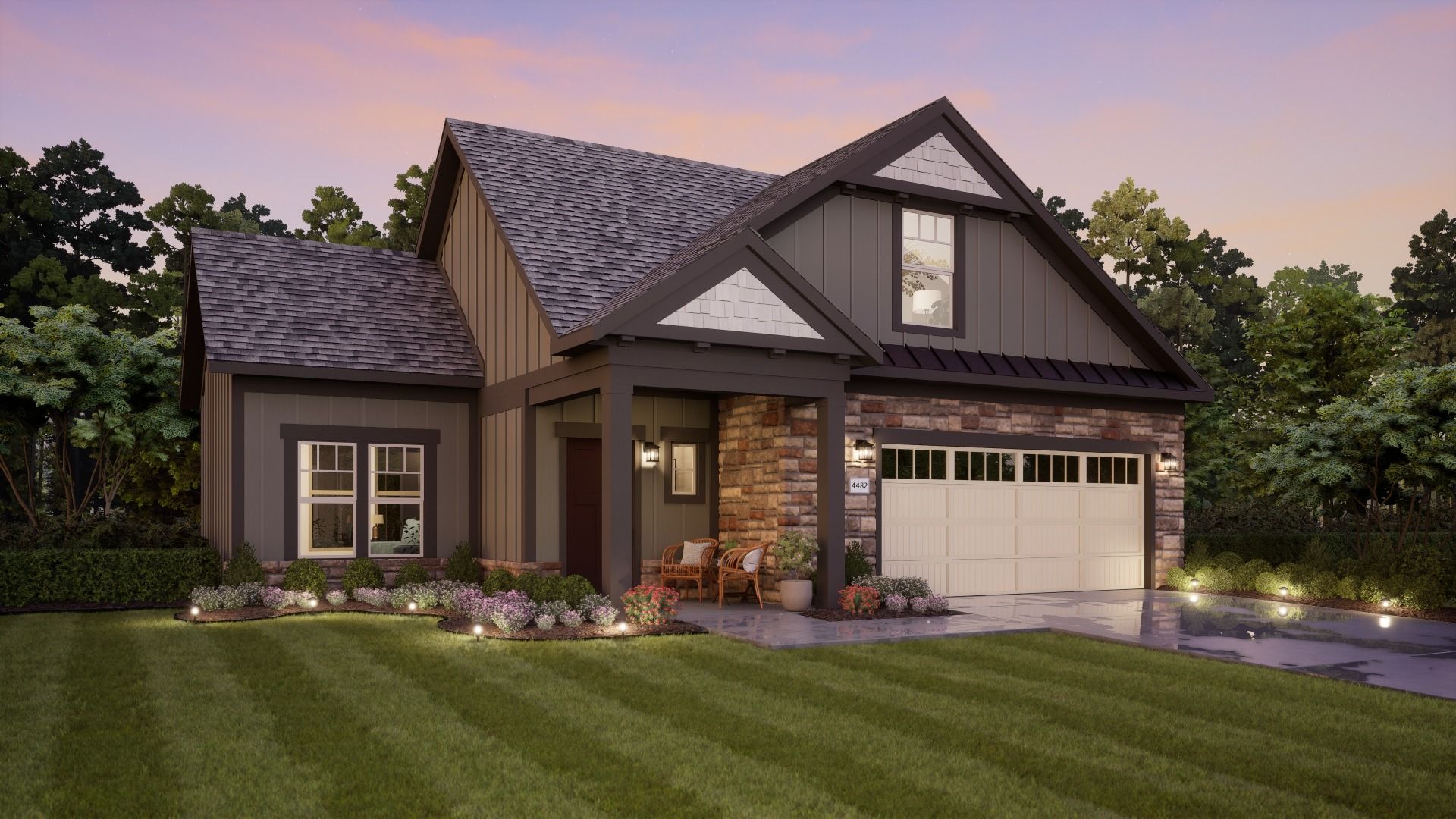 Home Site 40 Palazzo Bonus Elevation A