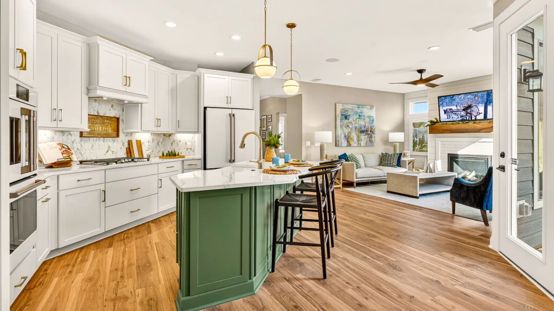 The Courtyards of Hyland Meadows_Portico_Interior_Kitchen