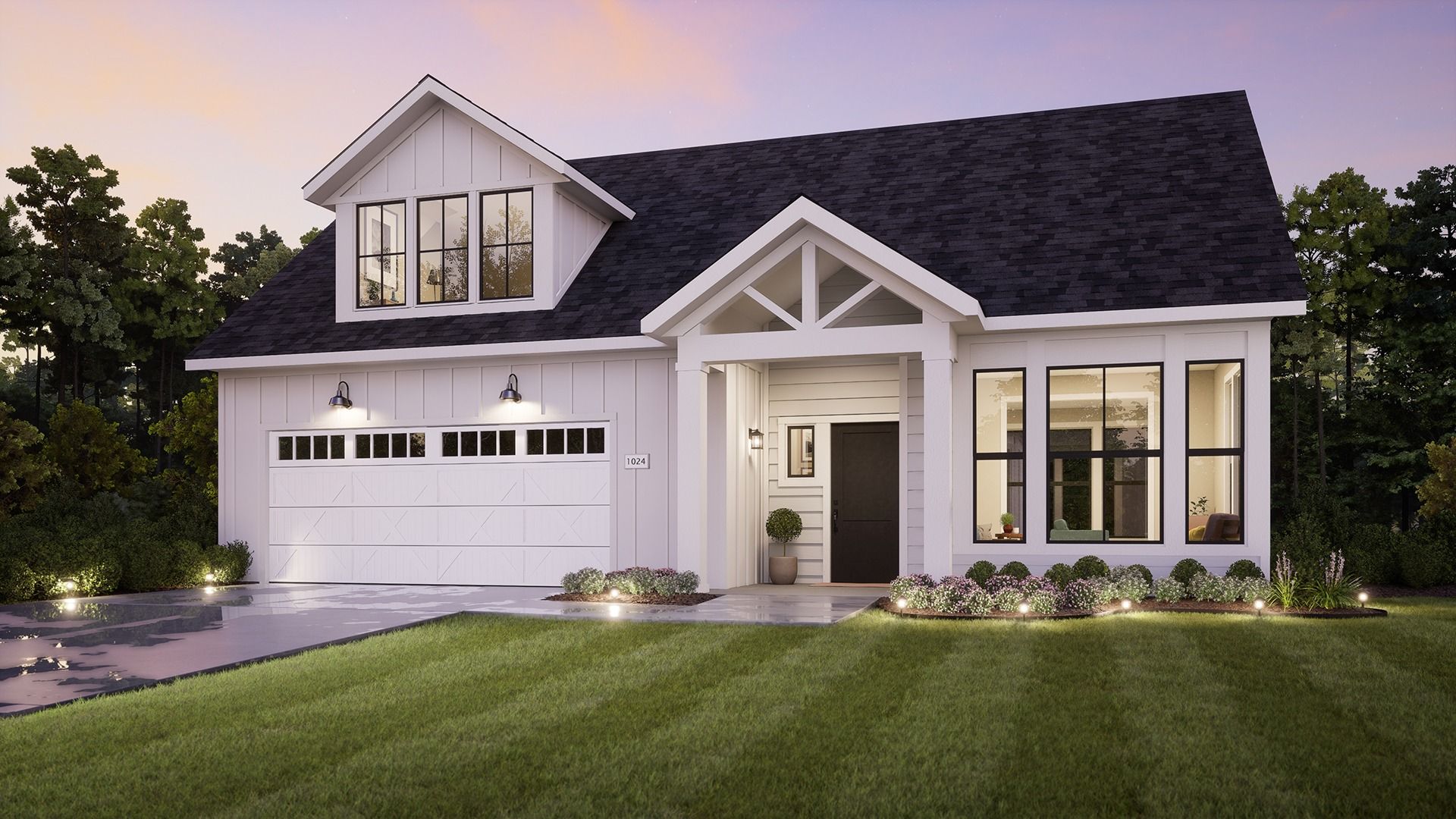 Palazzo Farmhouse Elevation B 4Seasons Bonus:Palazzo Farmhouse B Four Seasons Bonus