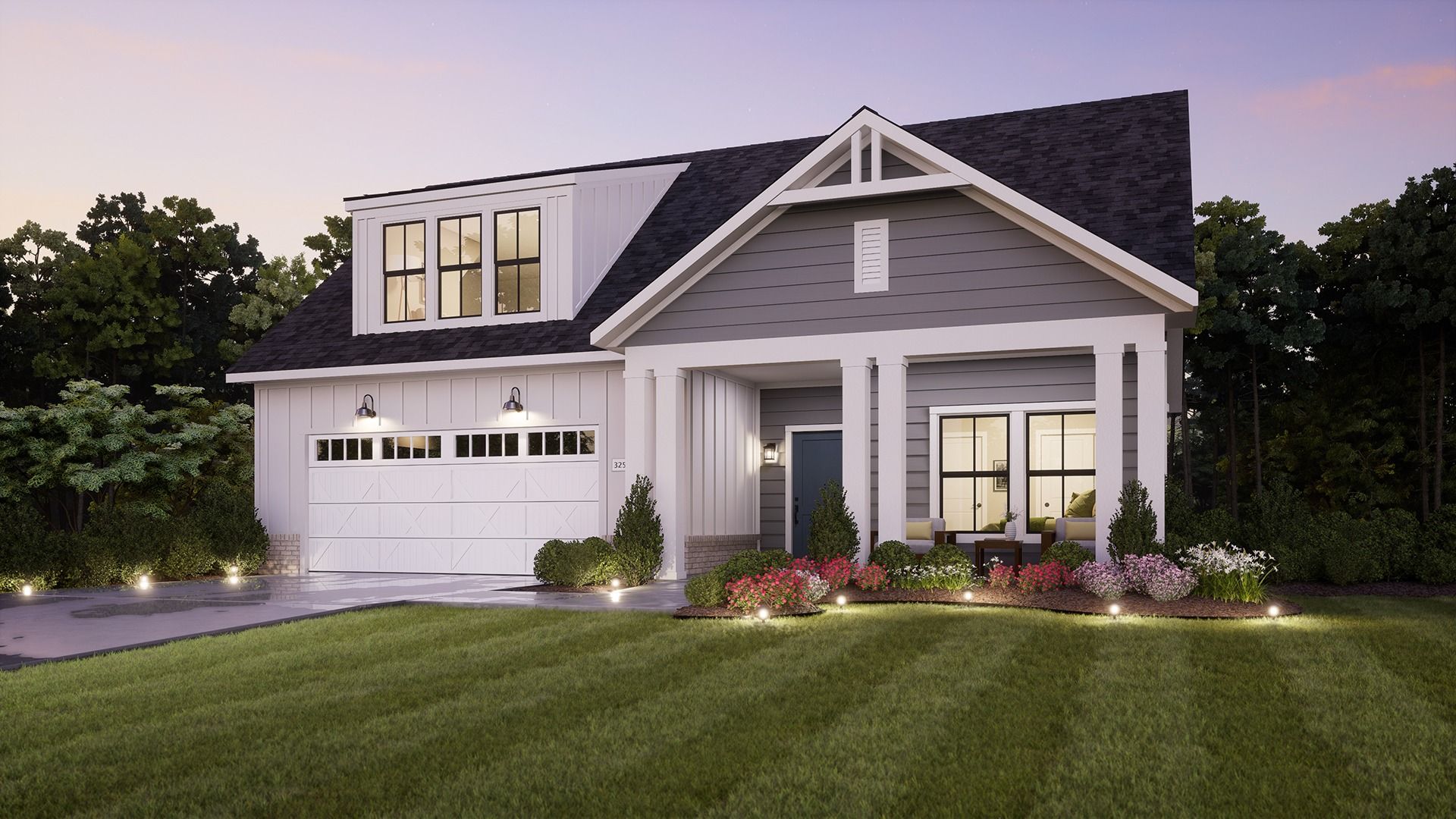 Promenade Farmhouse Elevation B Bonus