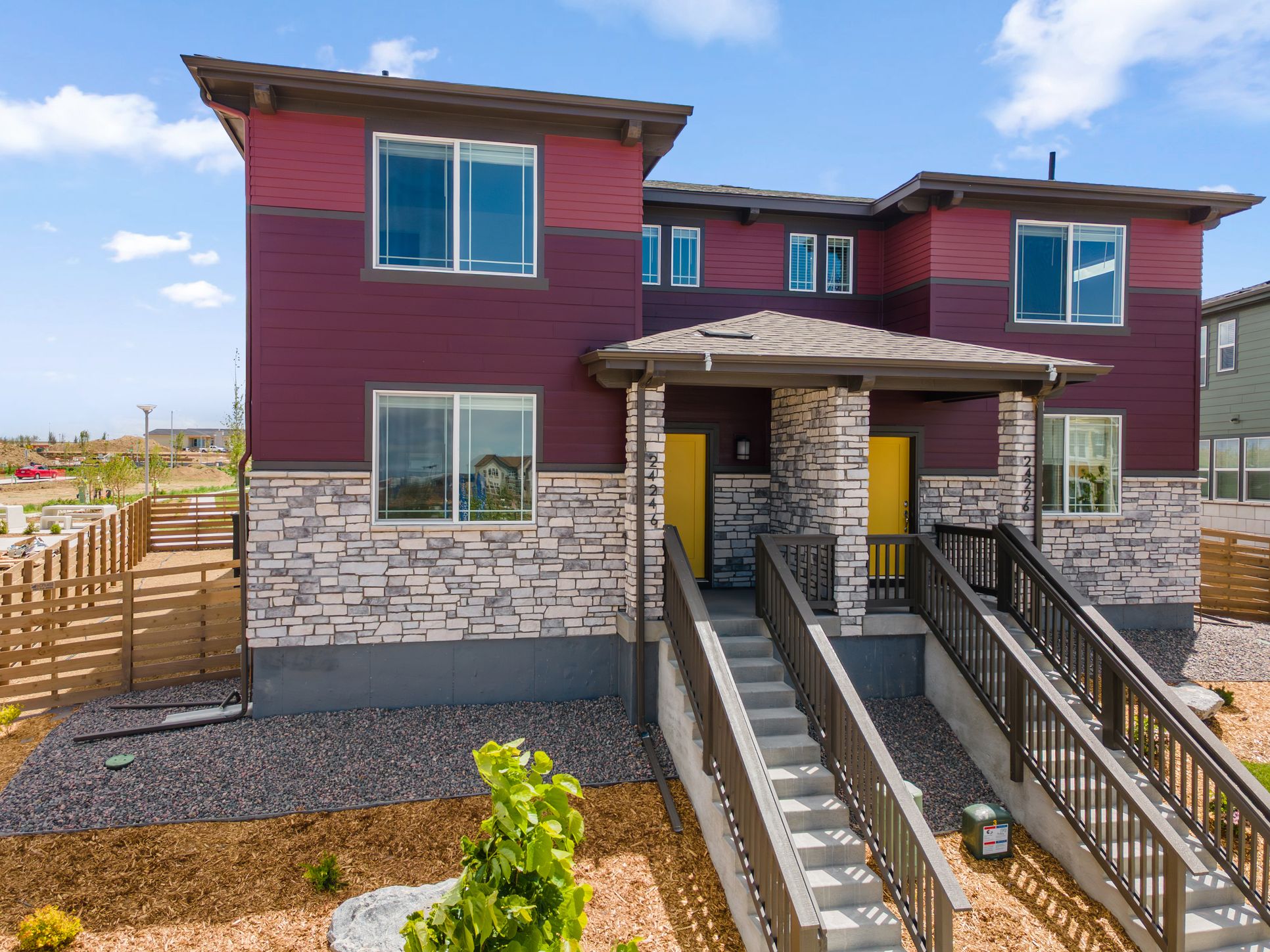 Garden Collection at Windler - 11 Block 2 - Front Exterior - Homesite Photography - Risewell Homes