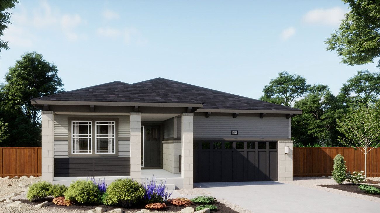 Golden Overlook - Plan 2 - Elevation B - Renderings