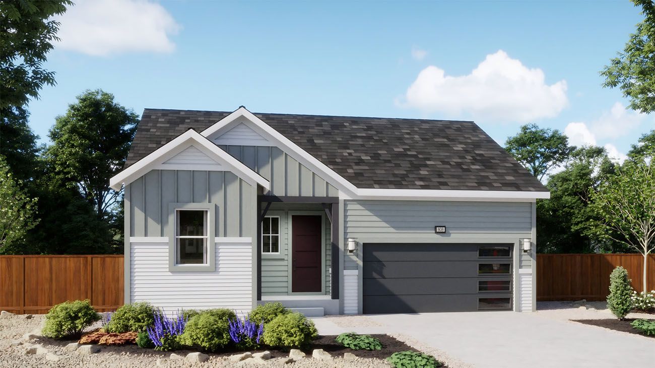 Golden Overlook - Plan 3 - Elevation A - Renderings
