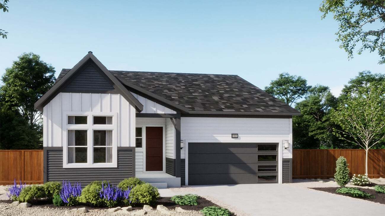 Golden Overlook - Plan 1 - Elevation A - Renderings
