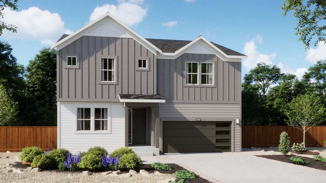 Golden Overlook - Plan 7 - Elevation A - Renderings