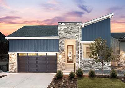 Millstone - Plan 2 - Nighttime Exterior - Model Photography