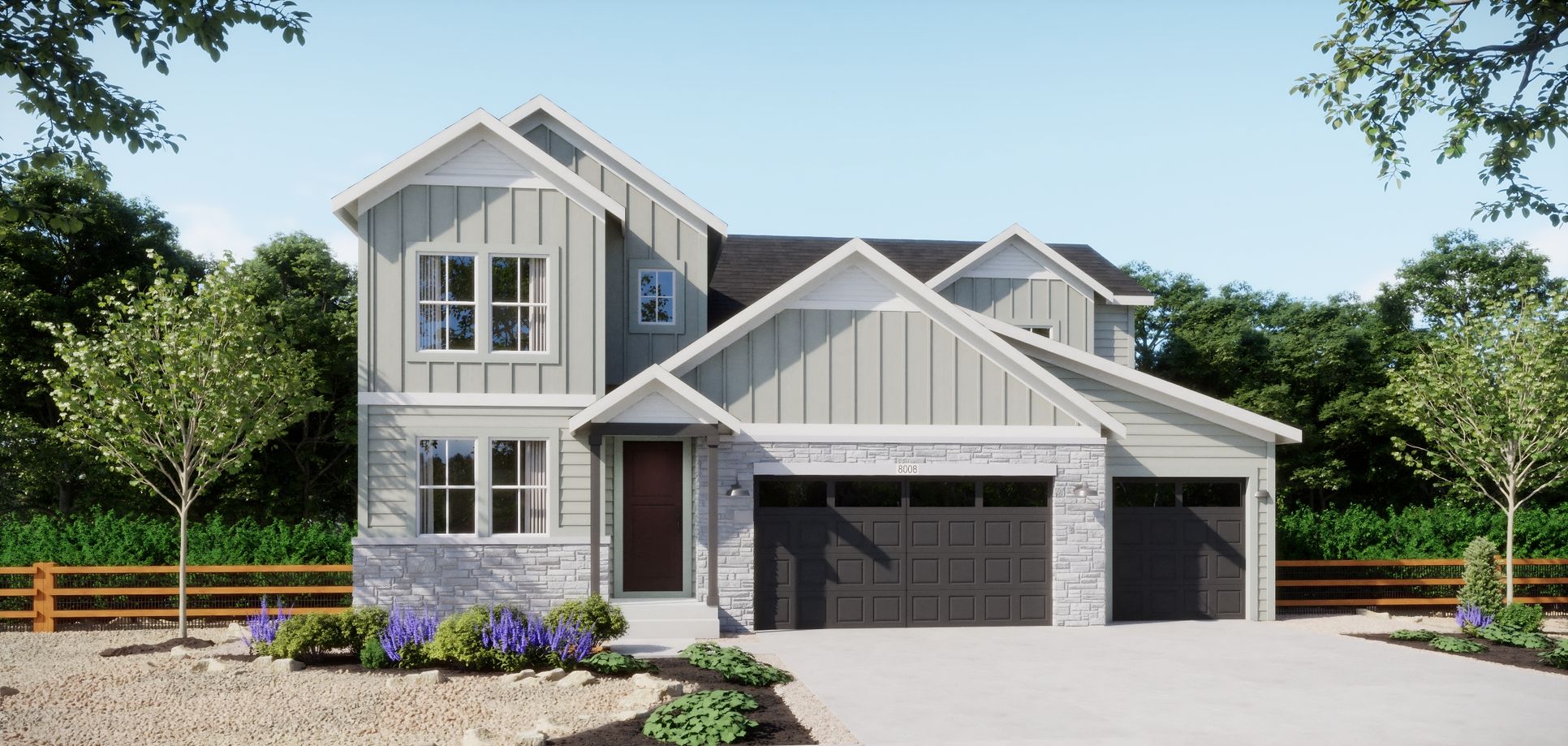 The Estates at Talon Pointe - Plan 5004 A - Renderings
