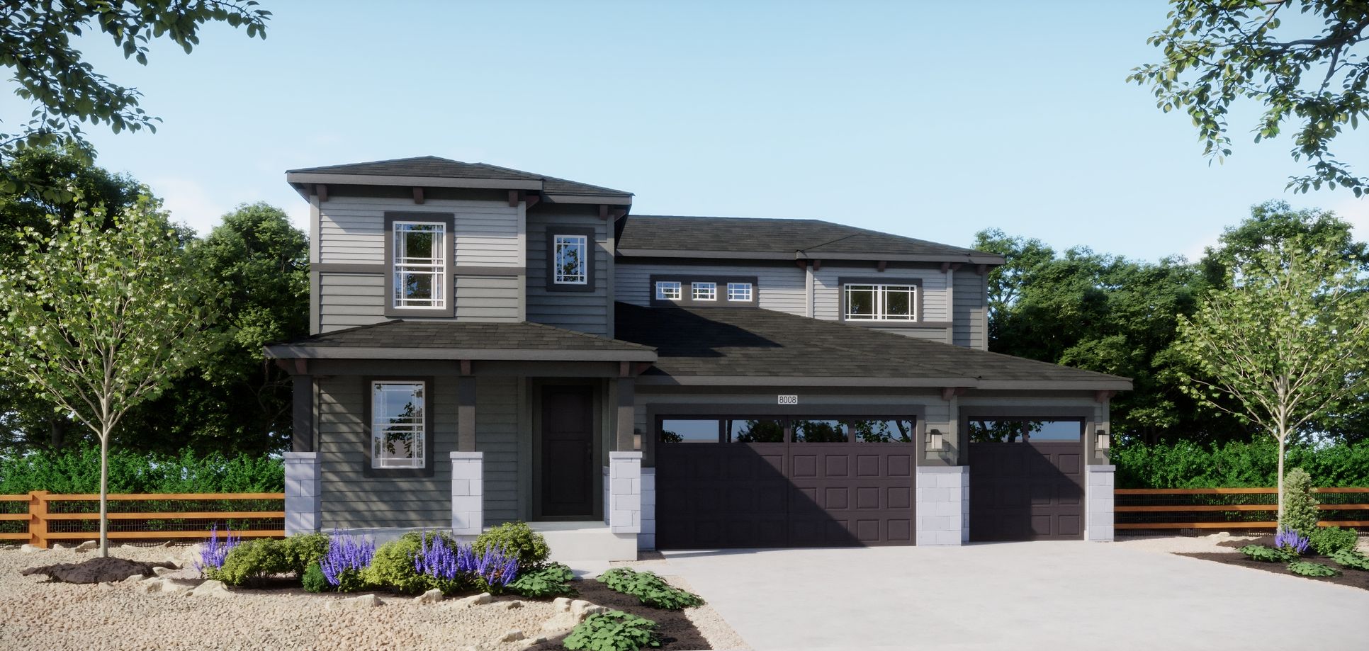 The Estates at Talon Pointe - Plan 5004 B - Renderings