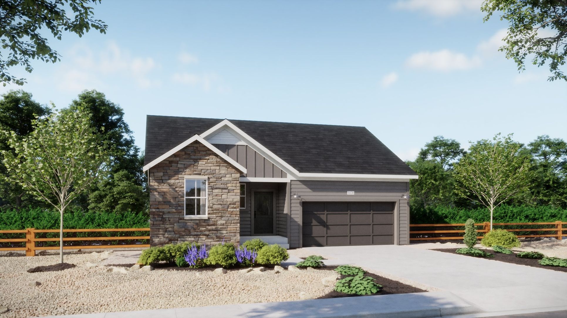 The Legacy at Talon Pointe - Plan 4003 A - Renderings