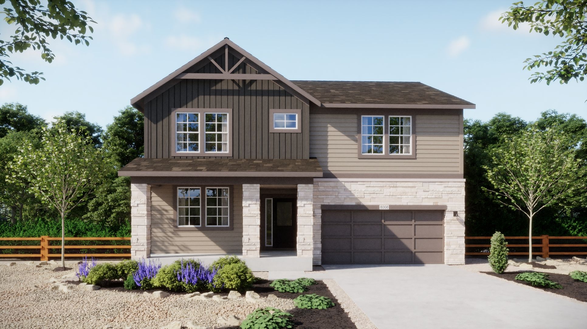 The Legacy at Talon Pointe - Plan 4008 C - Renderings