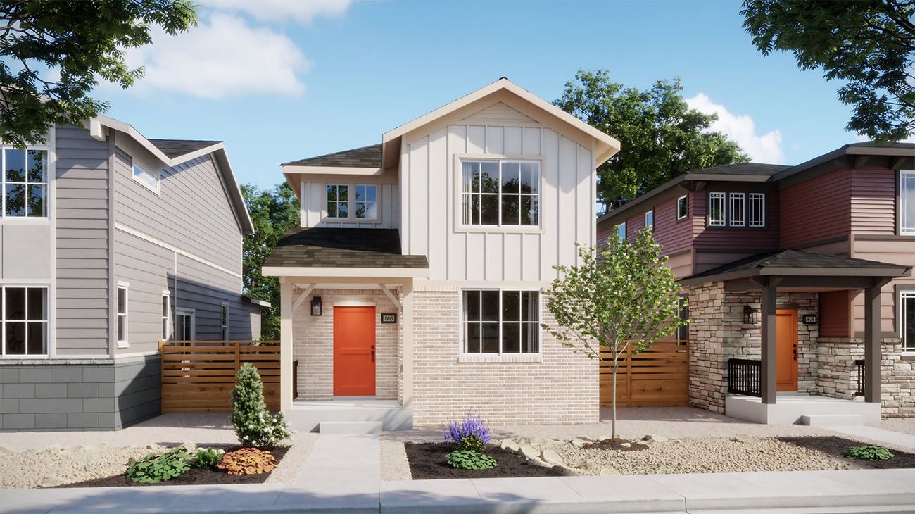 Casitas at Windler - Plan 2213 - Farmhouse Eclectic - Renderings