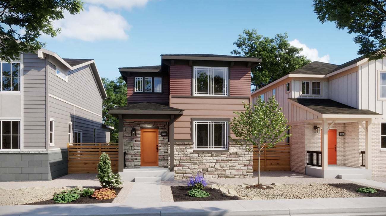 Casitas at Windler - Plan 2213 - Prairie Traditional - Renderings