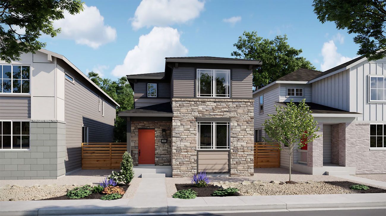 Casitas at Windler - Plan 2216 - Prairie Traditional - Renderings