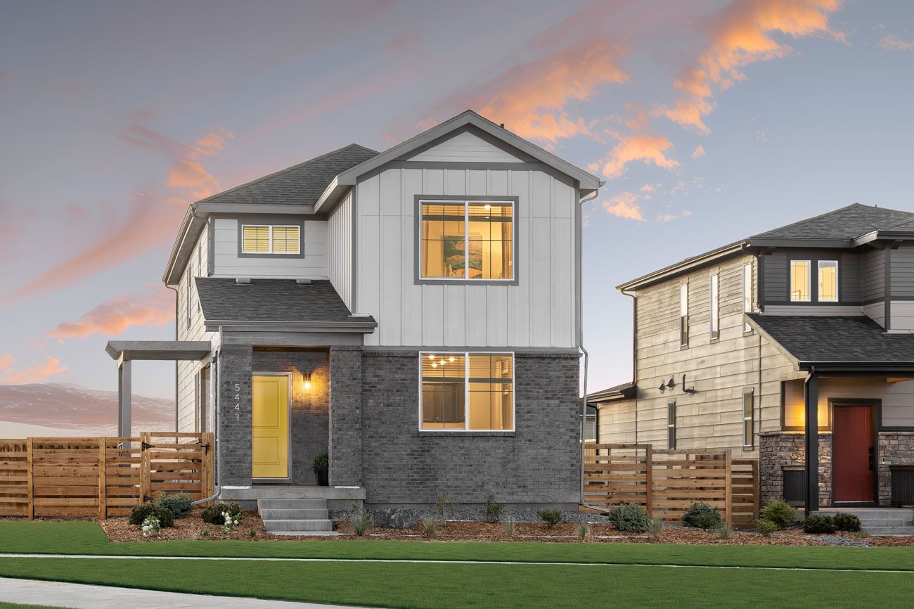 Casitas at Windler - Plan 2216 - Front exterior - Model Photography