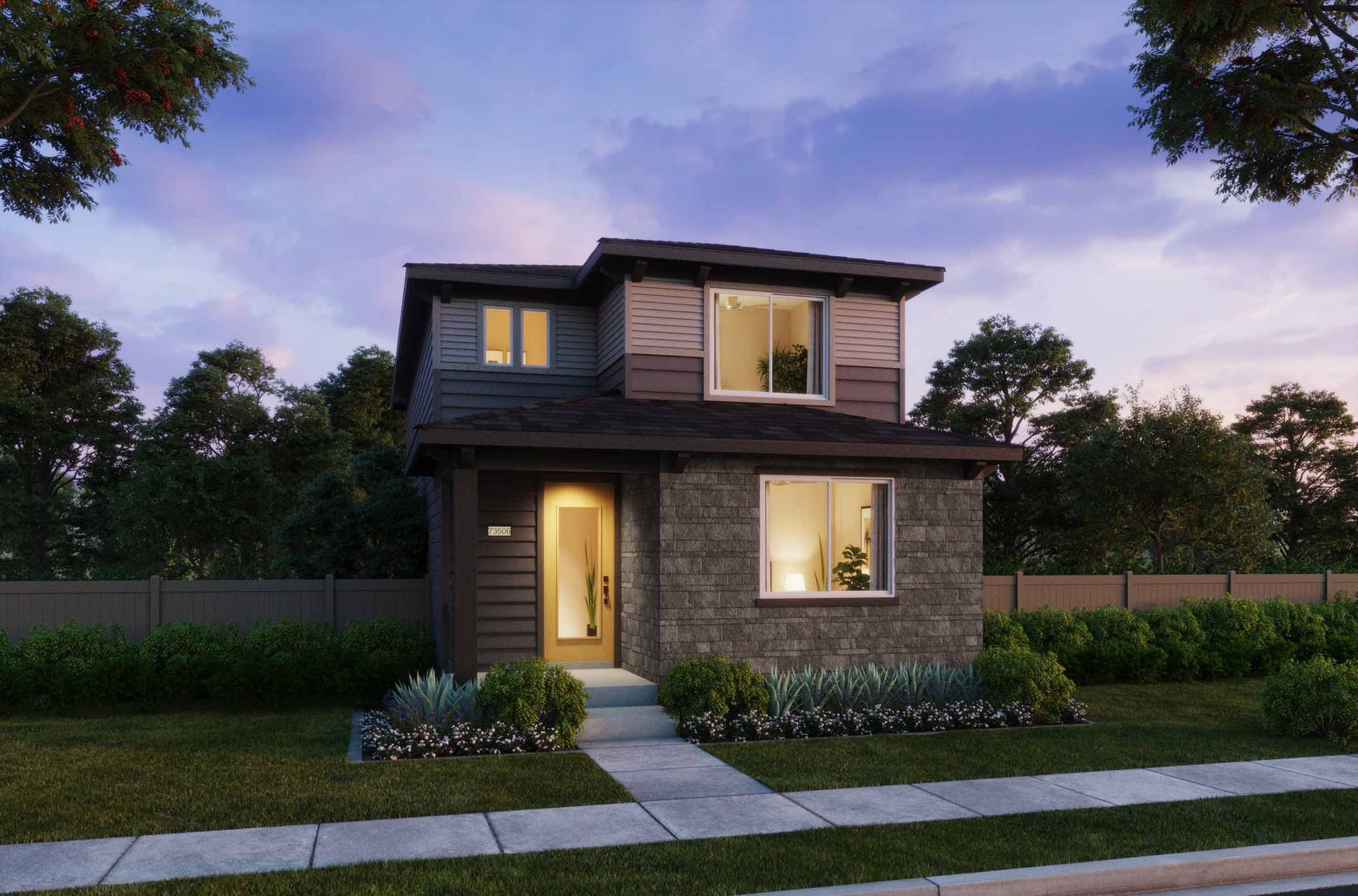 Woodrose - Plan 3 - Modern Prairie - Renderings