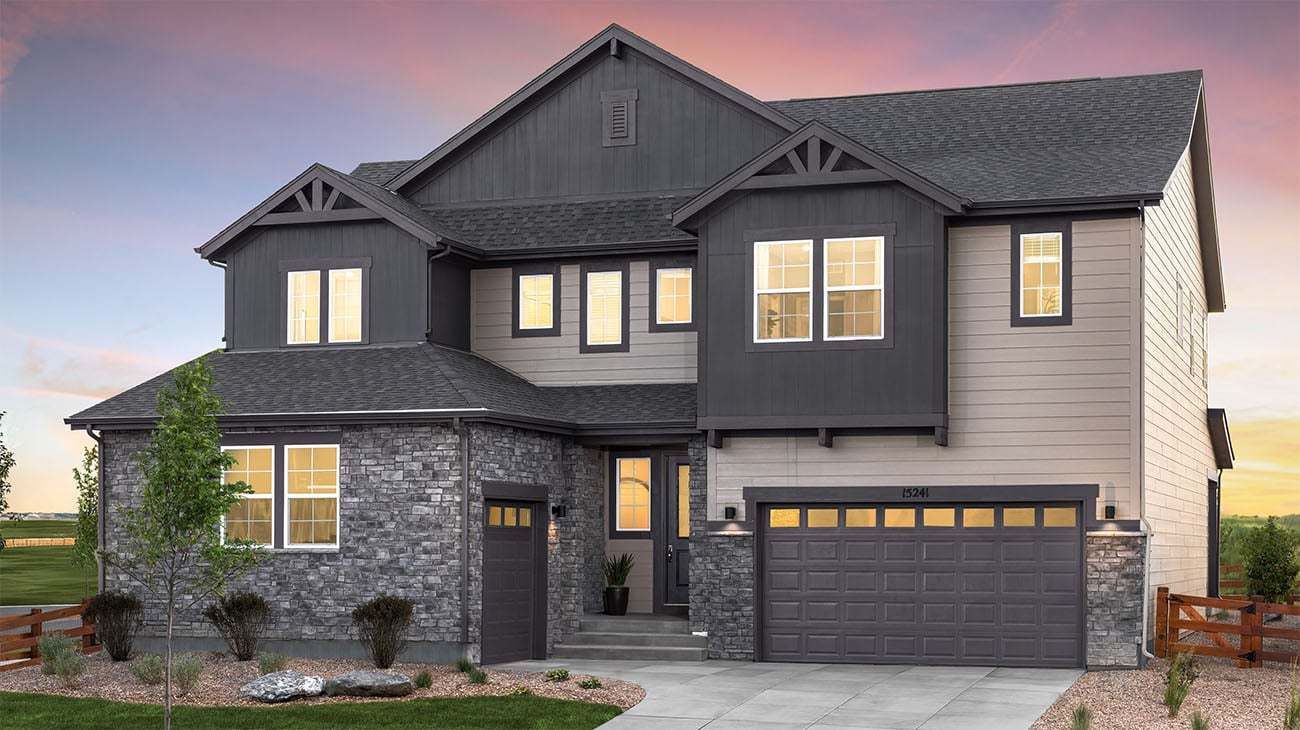 Talon Pointe - Plan 5005 - Front Exterior - Model Photography