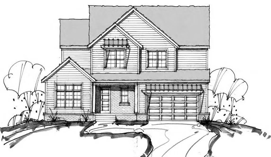 Elevation A:The Lanier