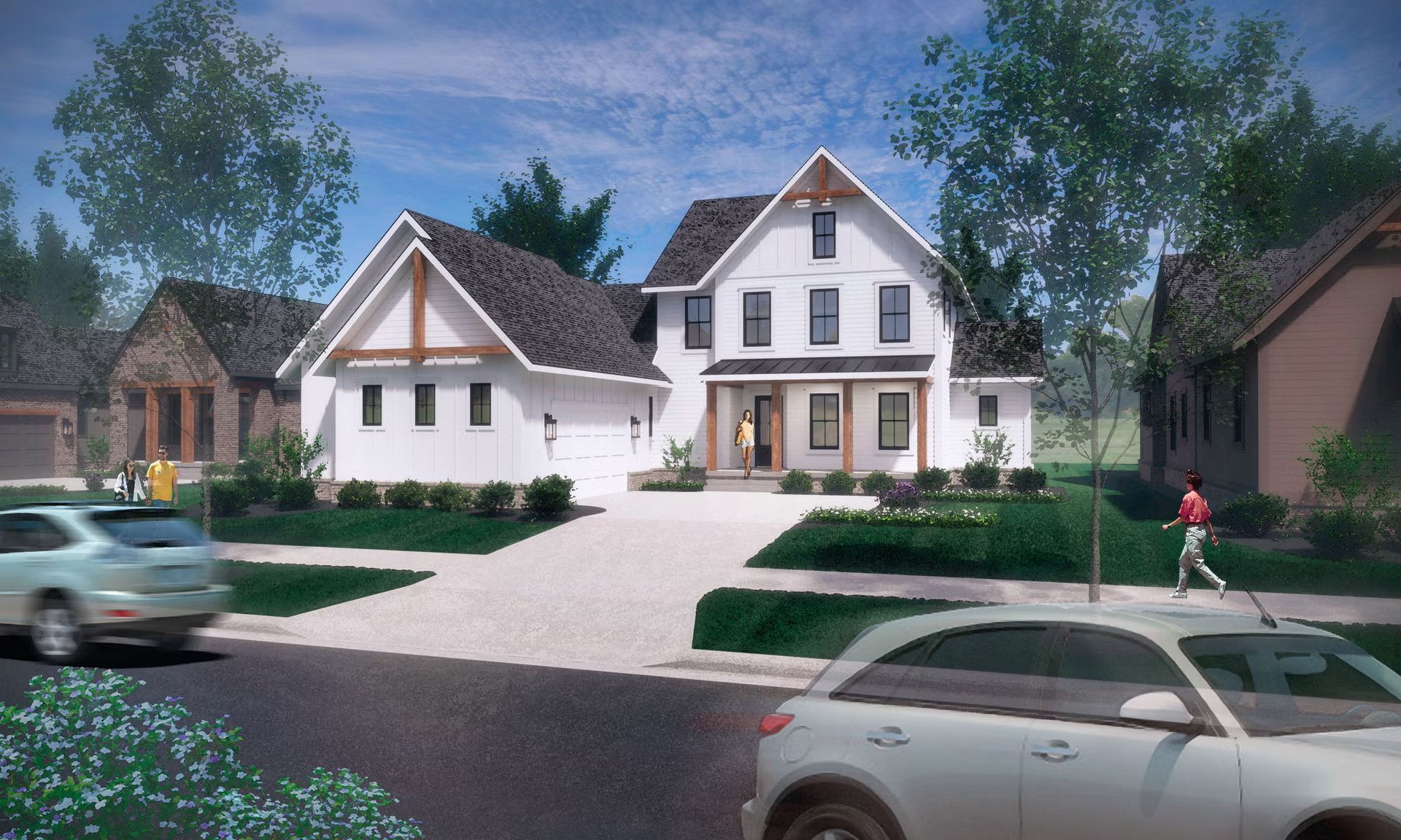 Elevation B:The Watson