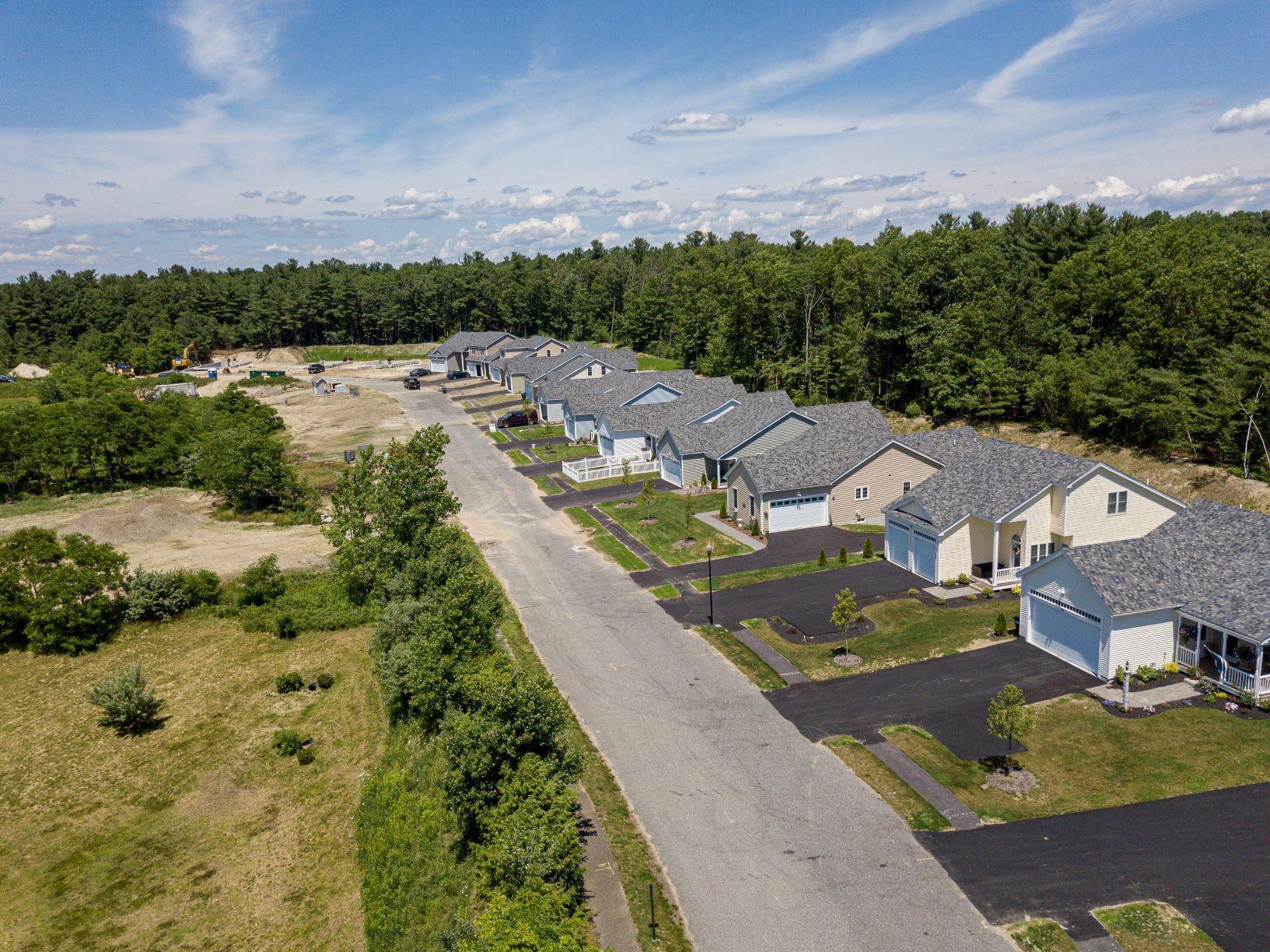 Aerial view-west