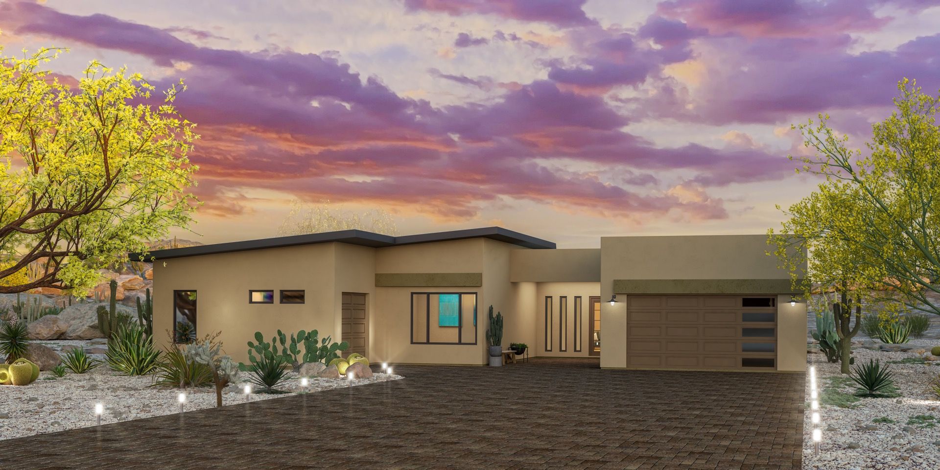 Desert Contemporary:Dove Mountain community