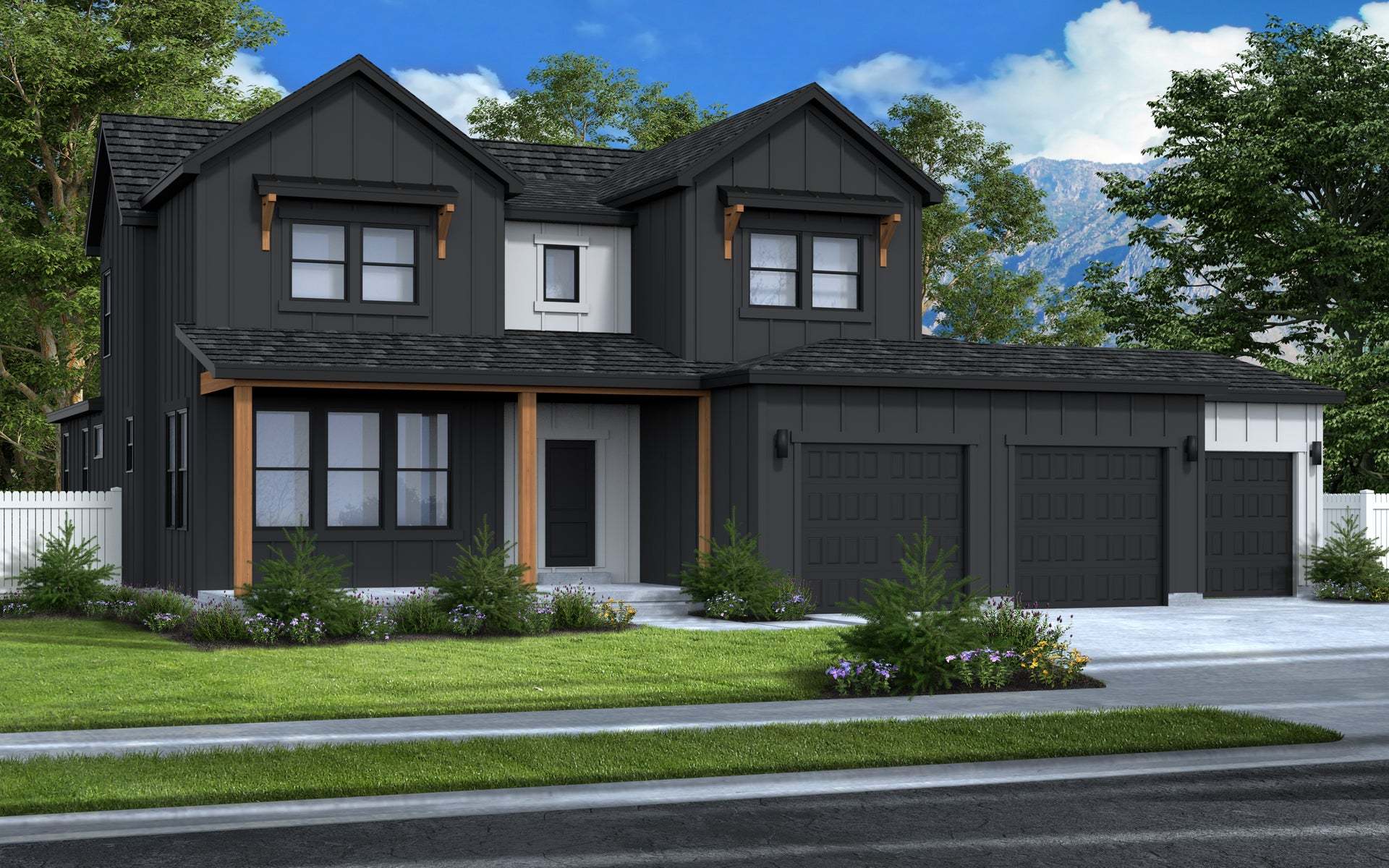 Exterior:Sage Farmhouse