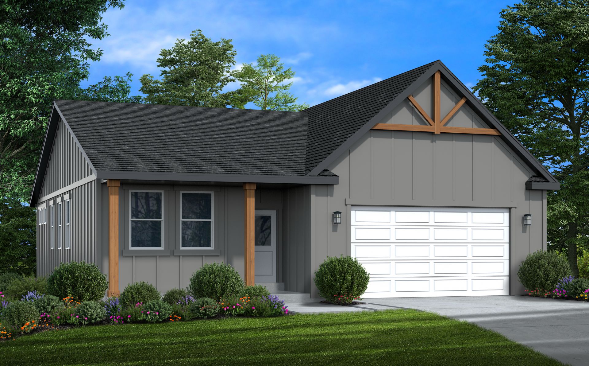 Exterior:Farmhouse Elevation